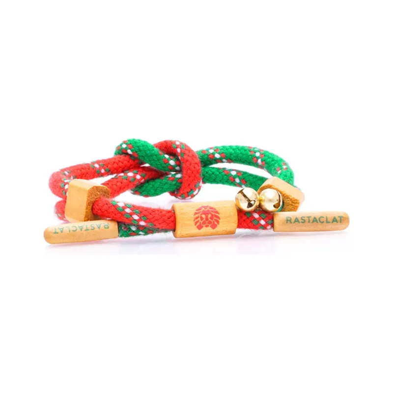 Rastaclat Polyester Small Lion Woven Bracelet Unisex-8