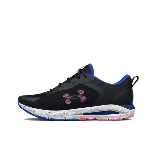 Under Armour HOVR Sonic Running Shoes Women's Low-Top Black/Blue/Pink