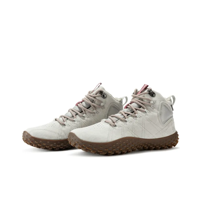 MERRELL Wrapt Anti-Slip Wear-Resistant Water-Resistant Lightweight Mid-Top Casual Shoes Women's White-1