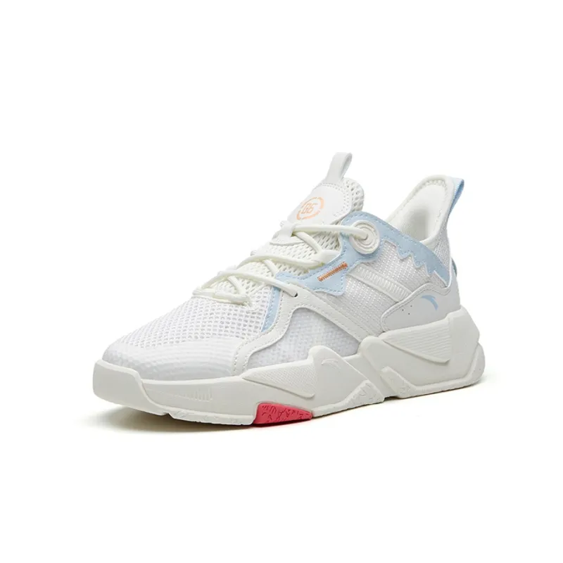 Anta G6 Low-Top Sports Casual Shoes Women's White Blue-1