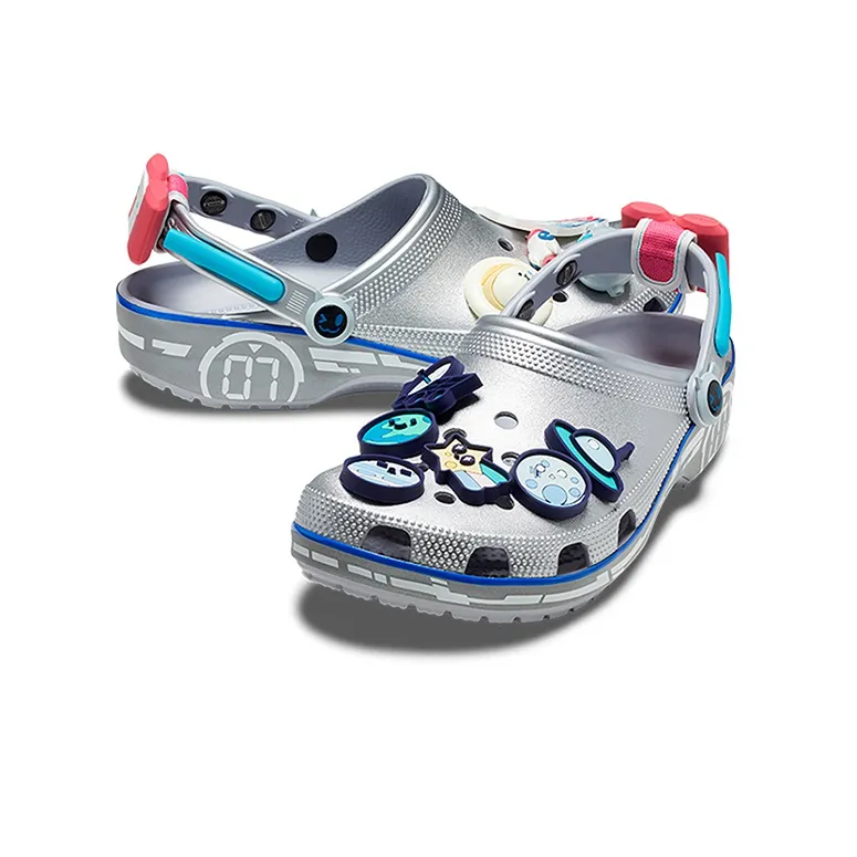 HONOR OF KINGS x Crocs Classic Clog Beach Sandals Unisex Digital Gray Starry Sky Dream Rulang No. 7 Collector's Edition-4