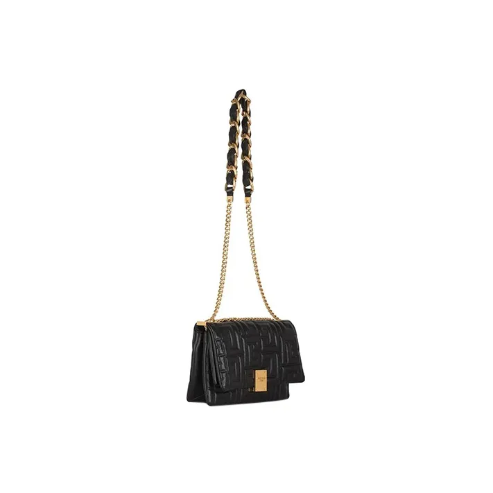 BALMAIN 1945 Quilted Meduim Soft Bag-3
