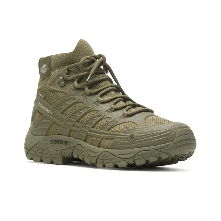 MERRELL Outdoor Shoes Men High-Top Grass Green-1