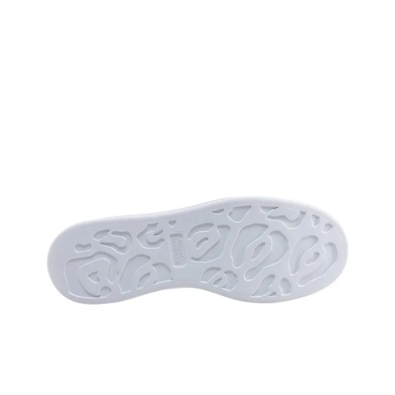 Alexander McQueen Stylish Skateboarding Shoes Men's White Purple-4