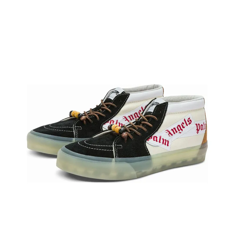 Sk8 Palm Angels X Vans Mid Vlt Lx 'Black'-1
