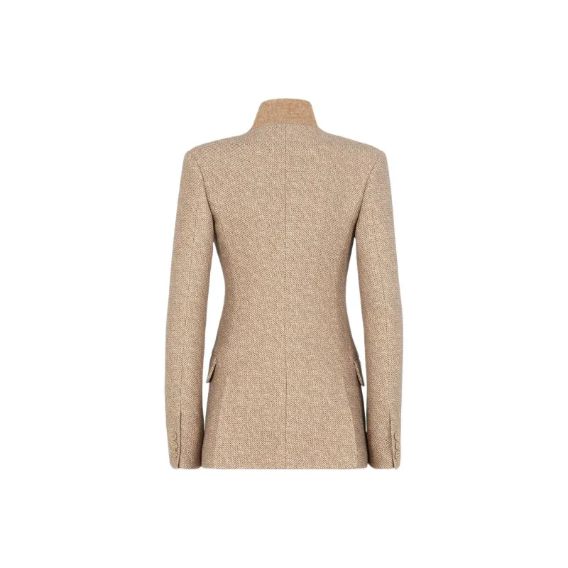 FENDI Jackets Women's Beige-1
