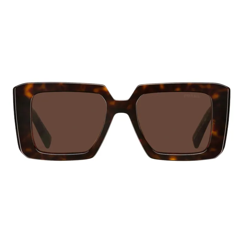 PRADA Eyewear Symbole Oversize frame Sunglasses-1