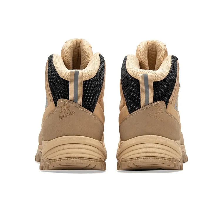 KAILAS 5000Mt Collection Abrasion Resistant Breathable Mid Top Hiking Shoes Women's Khaki-3