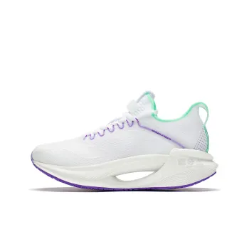 LiNing Jueying Essential 䨻 Breathable And Resilient Low Top Running Shoes Men's White Green