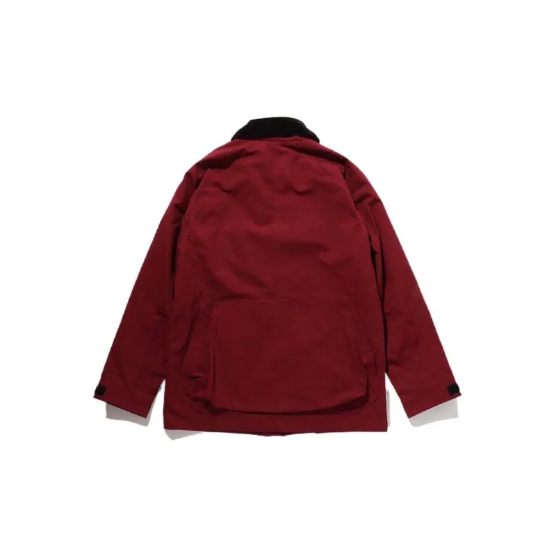 Columbia Fitted Moderate Jacket Spring And Autumn Men's Brick Red-1