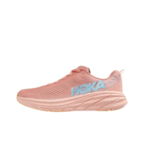 HOKA ONE ONE Rincon 3 Running Shoes Women's Low-Top Pink