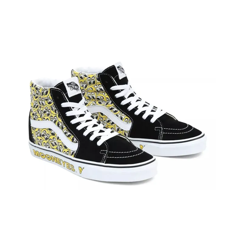 Sk8 Mooneyes X Vans Hi 'Black Yellow'-2