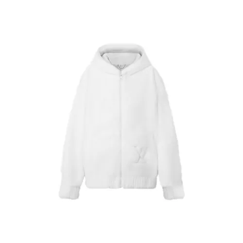 LOUIS VUITTON New Quarterly Products Of LV Jackets Unisex White