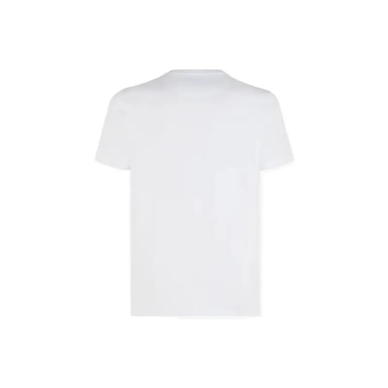 FENDI T Shirts Men White-1