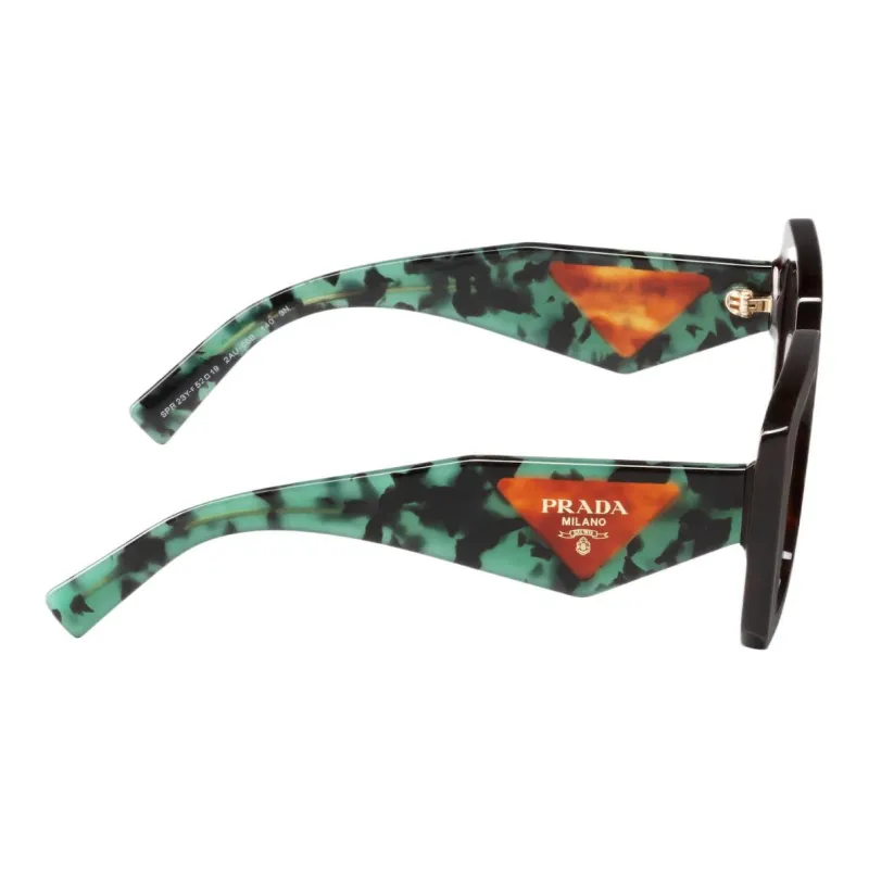 PRADA Eyewear Symbole Oversize frame Sunglasses-3