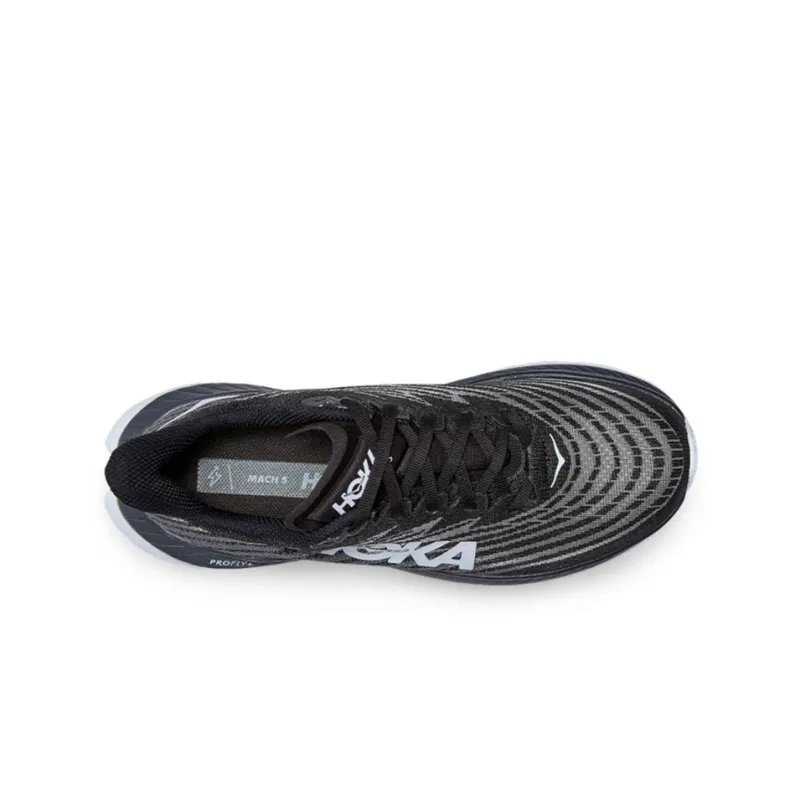 HOKA ONE ONE Mach 5 2E Wide 'Black Castlerock'-3