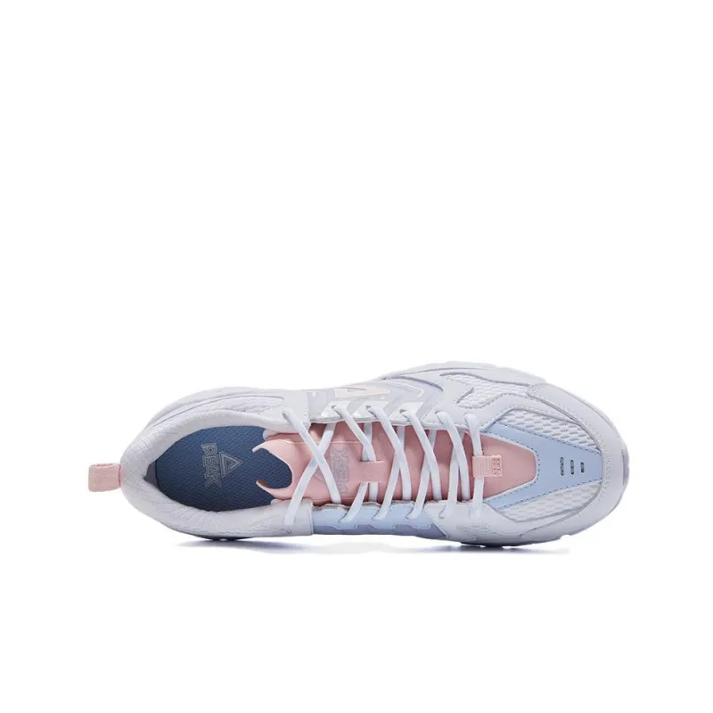PEAK OG 7000 Anti Slip And Wear Resistant Breathable Low Top Running Shoes Women's Baymax Pearl Pink-2