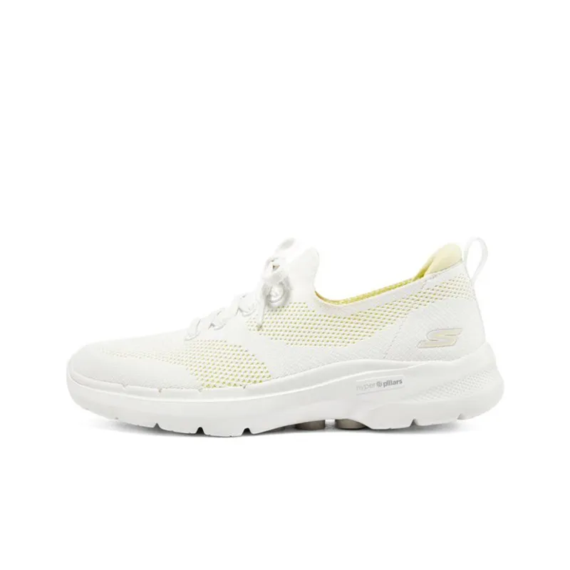 Skechers Go Walk 6 Hyper Burst 'White Yellow' Women's-0