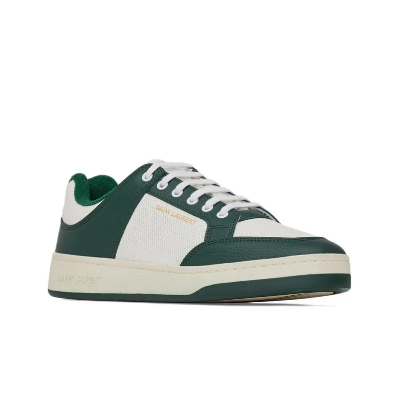 SAINT LAURENT SL/61 Round Toe Low Top Sneakers-1