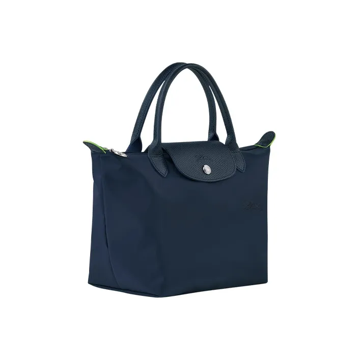 LONGCHAMP Cow Leather Handbag Small Size Women's Blue-1