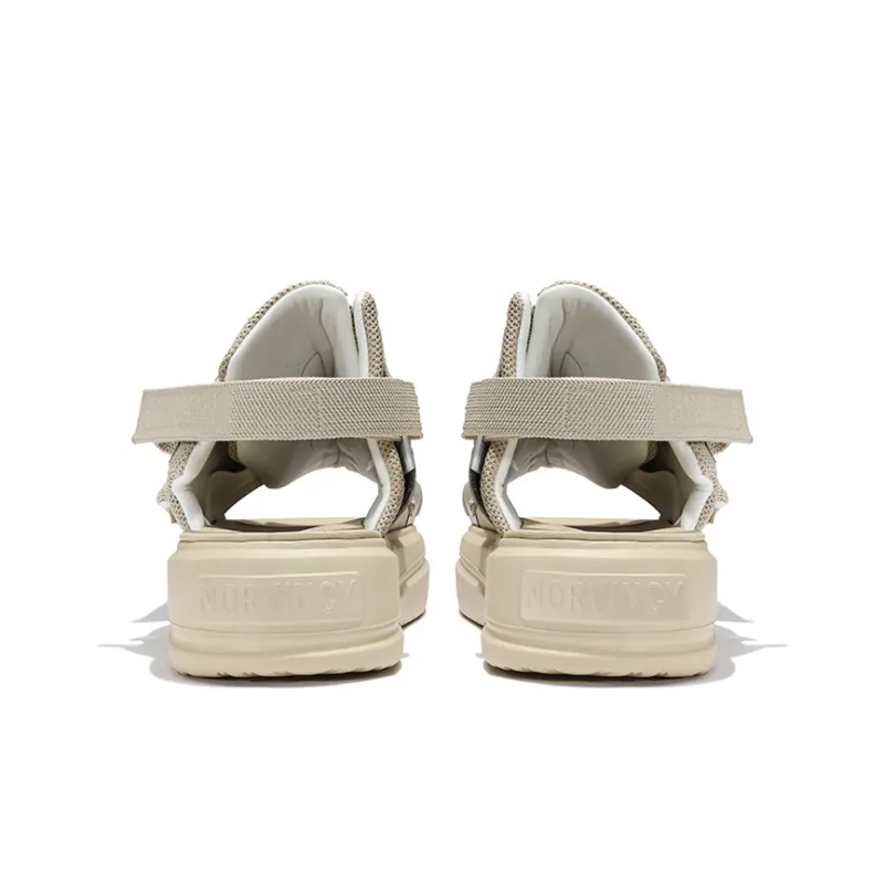 NORVINCY Street Seaside Sports Hook and Loop Beach Sandals Unisex-3