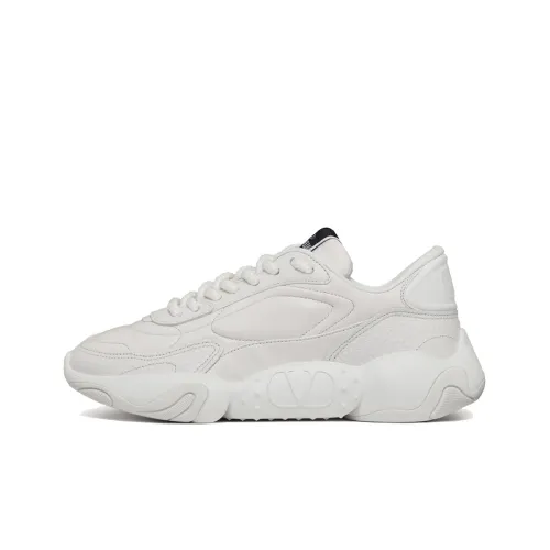 Valentino Bubbleback Casual Shoes Women's Low-Top White