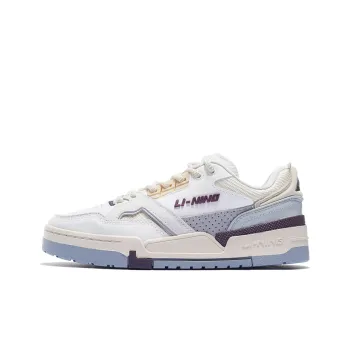 LiNing 001 BTC SP Low Top Skateboard Shoes Women's White Purple