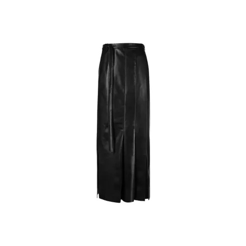 NANUSHKA Casual Long Skirts Women's Black