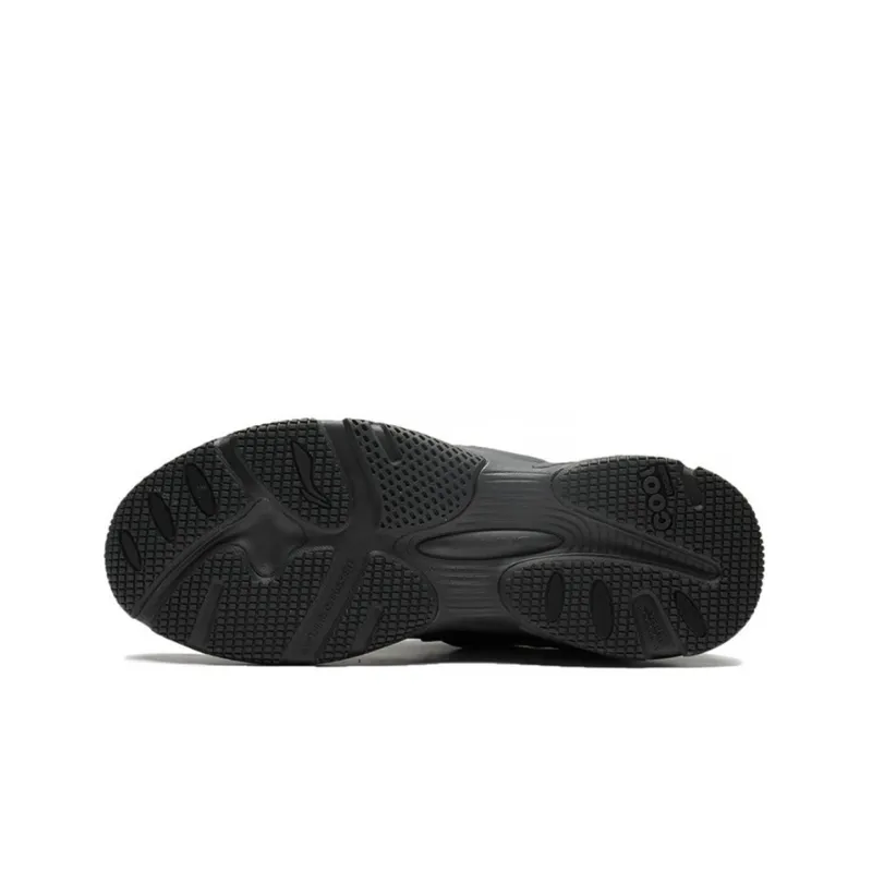 LiNing Cushioning Wear Resistant Low Top Casual Shoes Men's Black-4