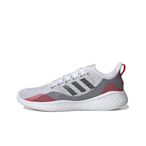 Adidas Fluidflow 2.0 Running Shoes Men Low-Top Gray/Red