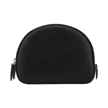 Stella McCartney Logo Perforated Zip-Up Beauty Case