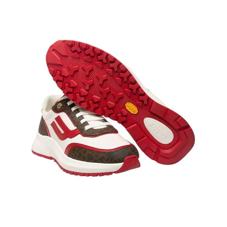 BALLY Demmy Low Top Casual Shoes Men's Red-2