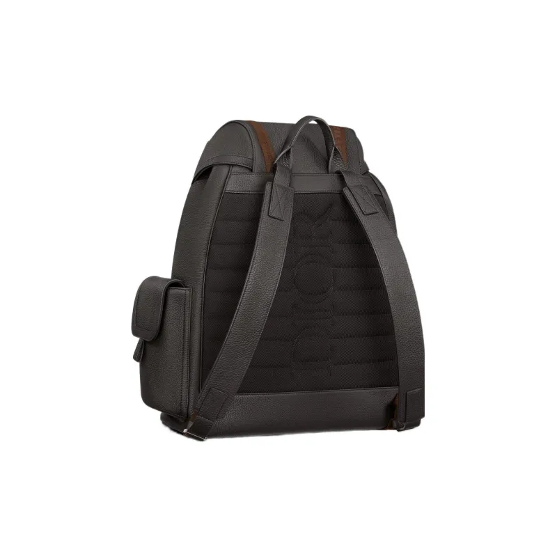 DIOR CACTUS JACK Collaboration Grain Cow Leather Backpacks Regular Men's Black-3