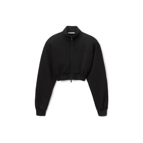 Alexander Wang Cropped Coats Women's Black