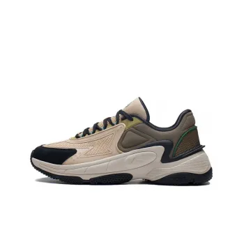 LINING Casual Shoes Men Low Top Milk Umber/Chocolate Umber/Black