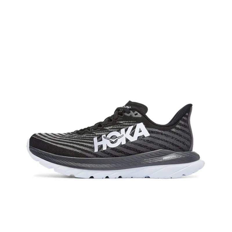 HOKA ONE ONE Mach 5 2E Wide 'Black Castlerock'-0