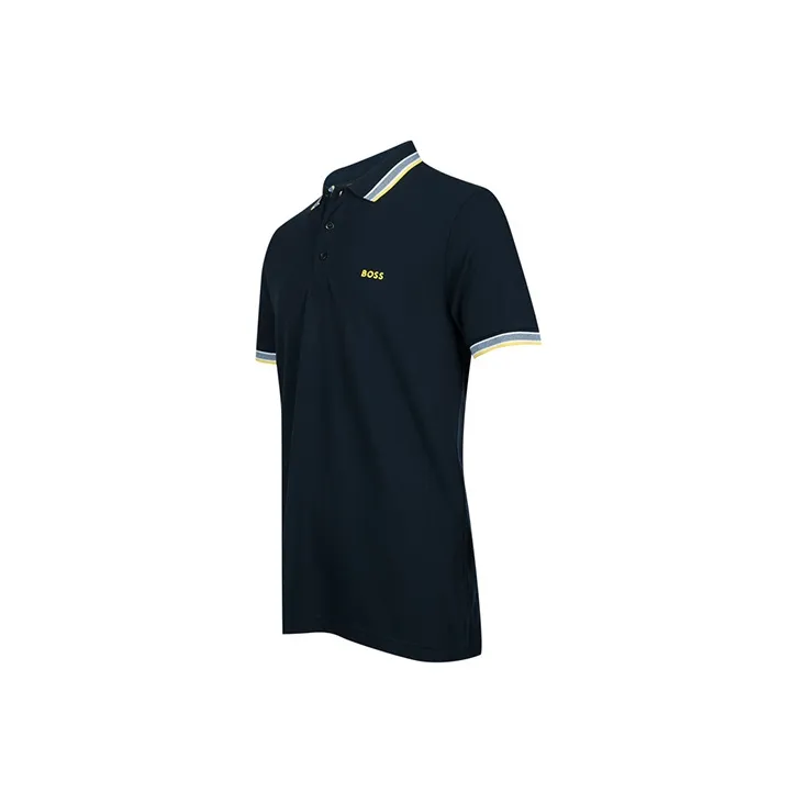 HUGO BOSS Polo Shirts Men Navy Blue-2