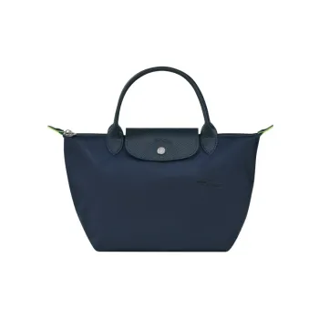 LONGCHAMP Cow Leather Handbag Small Size Women's Blue
