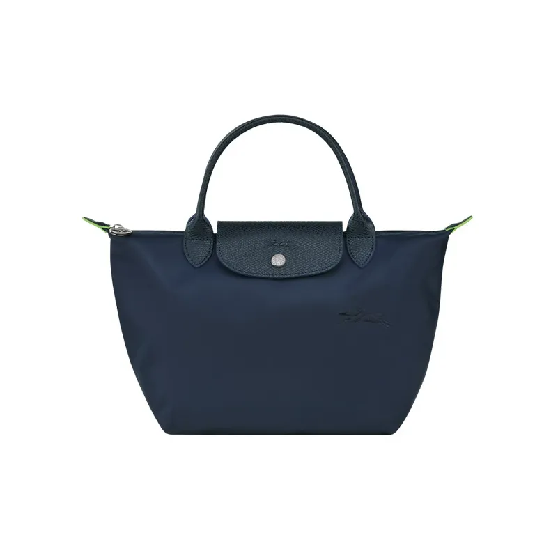 LONGCHAMP Cow Leather Handbag Small Size Women's Blue-0