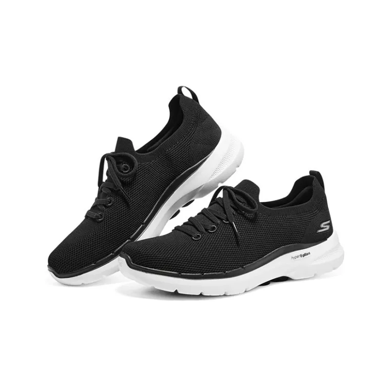 Skechers Go Walk 6 Hyper Burst 'Black White'-2