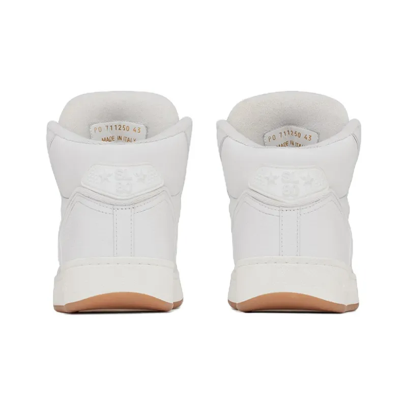 SAINT LAURENT High-top Leather Sneakers-3