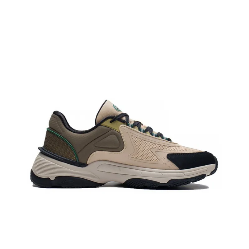 LiNing Shock Absorbing, Non Slip, Wear Resistant, Breathable And Lightweight Low Top Casual Shoes Men's-1