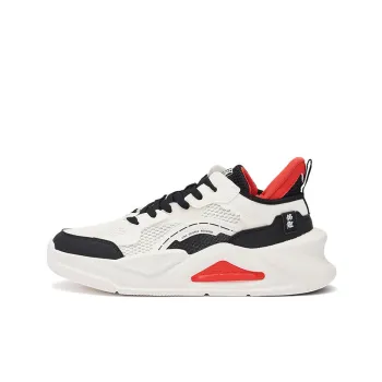 361° Casual Shoes Men Low Top Feather White/Obsidian Black