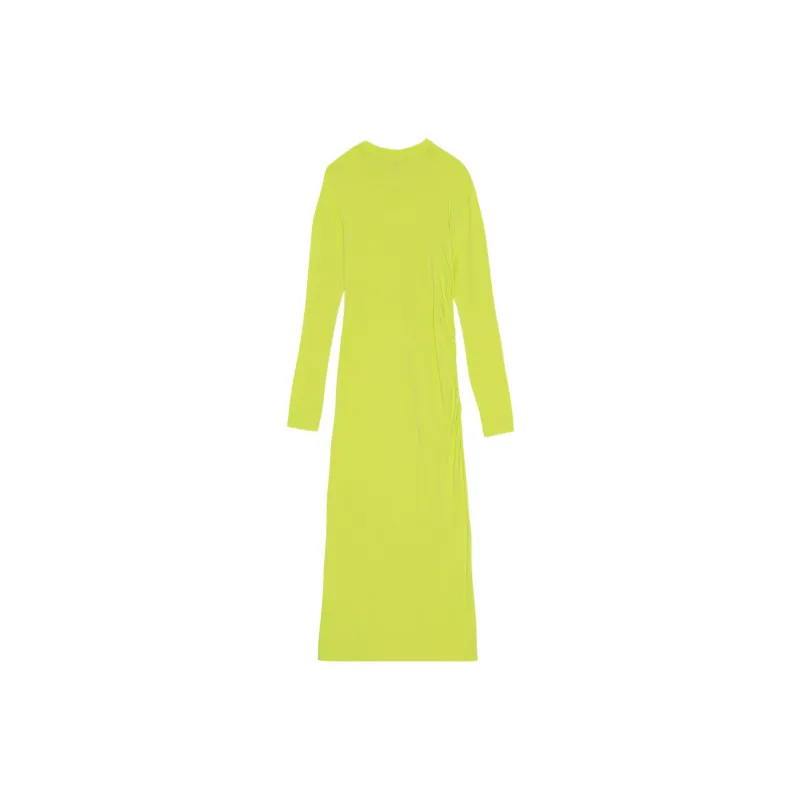 GANNI Long-Sleeved Dresses Women's Green-1