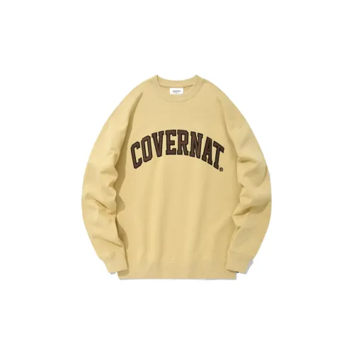 COVERNAT Sweatshirts Unisex Yellow