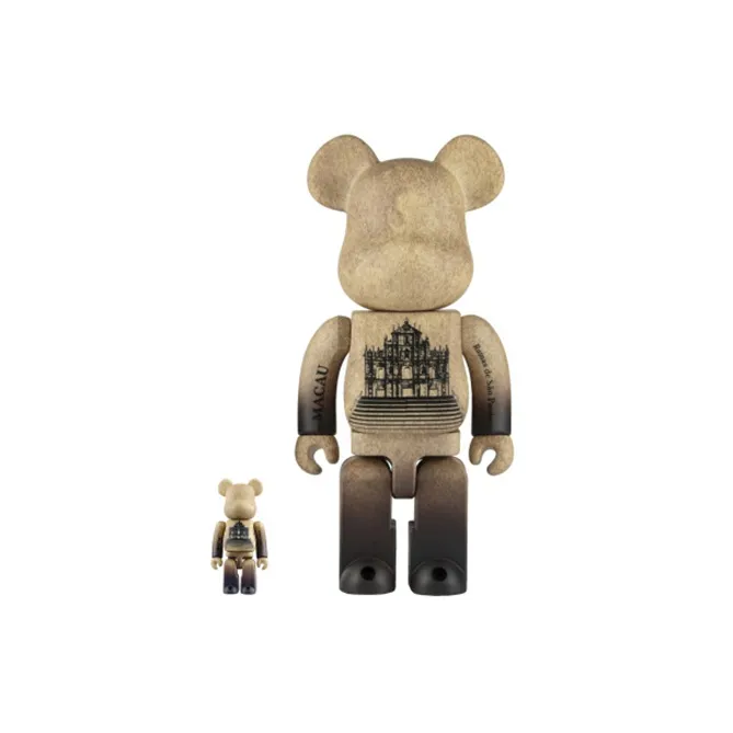 Bearbrick X Ruins Of Saint Paul's Brown-1