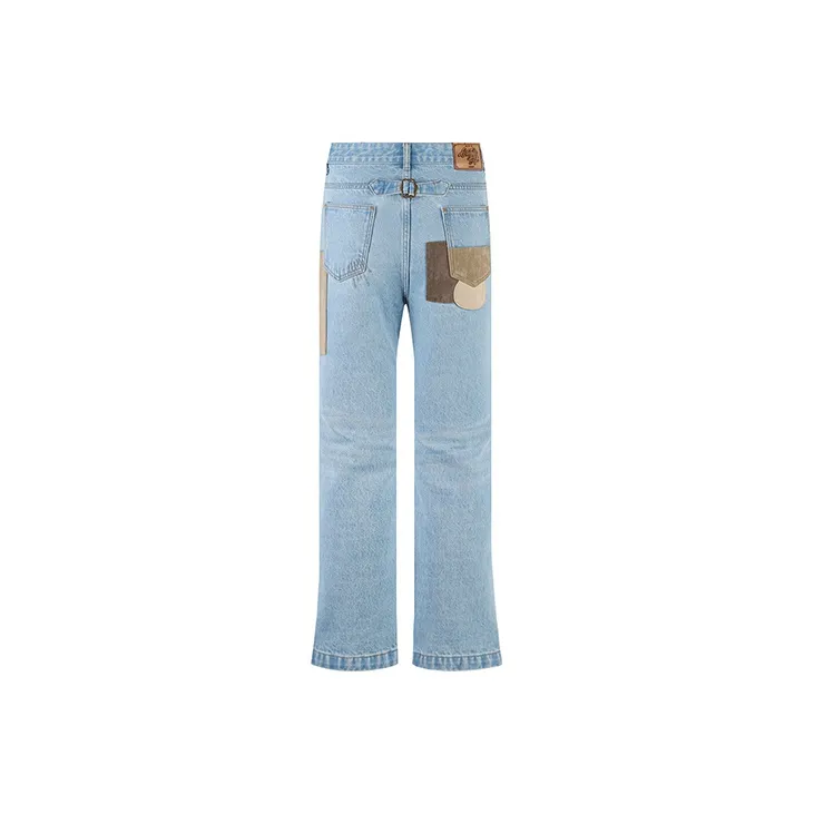 CHIGGALAB Jeans Unisex Light Blue-1