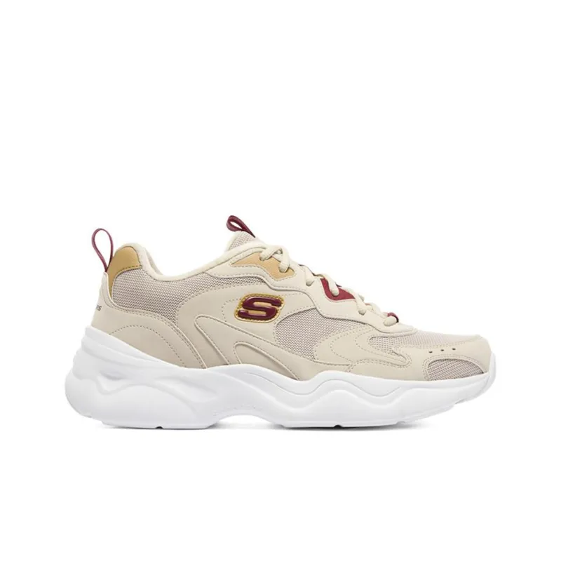 Skechers D'LITES AIRY 3.0 Airy 3.0 Cushioning Anti-Slip Wear-Resistant Breathability Low-Top Casual Shoes Men's Natural-1