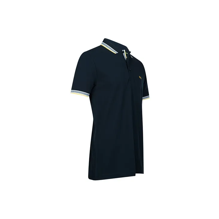 HUGO BOSS Polo Shirts Men Navy Blue-3