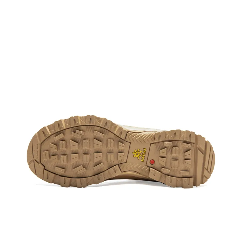 KAILAS 5000Mt Collection Abrasion Resistant Breathable Mid Top Hiking Shoes Women's Khaki-4